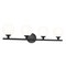 Z-Lite Neoma Vanity, 4-Light, 30 In.W x 6.75 In.L x 7.25 In.H, Matte Black/Opal Etched 1100-4V-MB - alternate 5